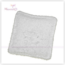 Éponge blanche de douche de Bath de tissu de serviette de serviette